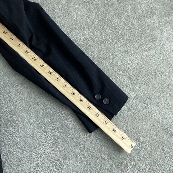 Brooks Brothers Golden Fleece Mens Pinstripe Wool Suit Jacket 44R  USA 4966 - Picture 8 of 10